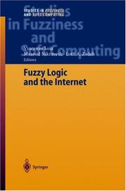 Cover of: Fuzzy logic and the Internet