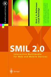 Cover of: SMIL 2.0 by Dick C. A. Bulterman, Dick C.A. Bulterman, Lloyd Rutledge, Dick C.A. Bulterman, Lloyd Rutledge