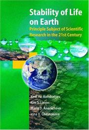 Cover of: Stability of Life on Earth | Kirill Y. Kondratyev