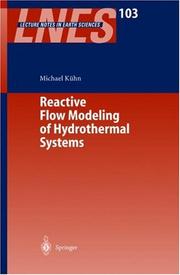 Cover of: Reactive Flow Modeling of Hydrothermal Systems (Lecture Notes in Earth Sciences) by Michael Kühn