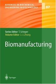 Cover of: Biomanufacturing by Jian-Jiang Zhong