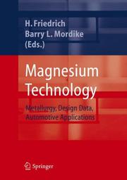 Cover of: Magnesium Technology