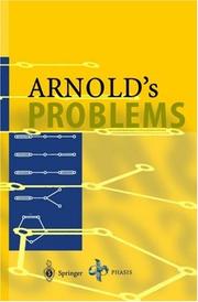 Cover of: Arnold's problems