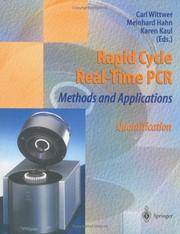 Front cover of Rapid Cycle Real-Time PCR-Methods and Applications by Unknown