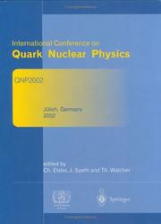 Cover of: Quark Nuclear Physics