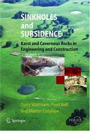 Cover of: Sinkholes and subsidence by Tony Waltham
