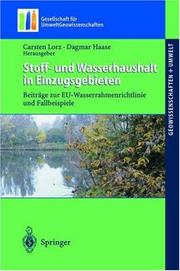 Cover of: Stoff- und Wasserhaushalt in Einzugsgebieten: Beiträge zur EU-Wasserrahmenrichtlinie und Fallbeispiele (Geowissenschaften und Umwelt)