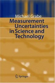 Measurement uncertainties in science and technology by Michael Grabe