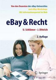 Cover of: eBay & Recht: Ratgeber für Käufer und Verkäufer