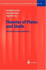 Theories of plates and shells by Euromech Colloquium (444th 2002 Bremen, Germany)