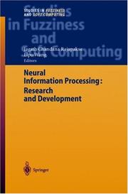 Cover of: Neural Information Processing: Research and Development (Studies in Fuzziness and Soft Computing)