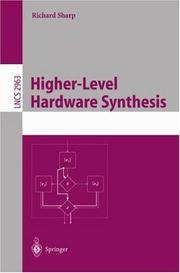 Cover of: Higher-Level Hardware Synthesis
