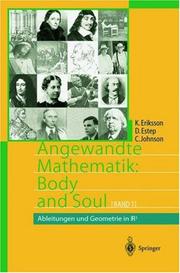 Cover of: Angewandte Mathematik: Body and Soul: Band 1: Ableitungen und Geometrie in IR3