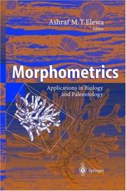 Cover of: Morphometrics by Ashraf M.T. Elewa