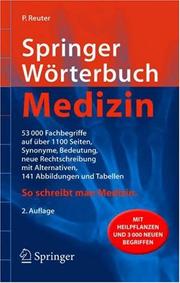 Cover of: Springer Wörterbuch Medizin