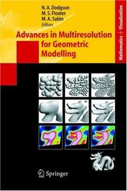 Cover of: Advances in multiresolution for geometric modelling by MINGLE 2003 (2003 Cambridge, England)