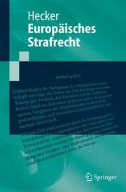 Europäisches Strafrecht cover