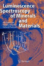 Cover of: Modern Luminescence Spectroscopy of Minerals and Materials by Michael Gaft, Renata Reisfeld, Gerard Panczer