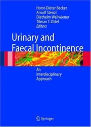 Cover of: Urinary and fecal incontinence: an interdisciplinary approach