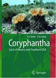 Cover of: Coryphantha | Reto F. Dicht