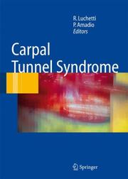 Cover of: Carpal Tunnel Syndrome by 