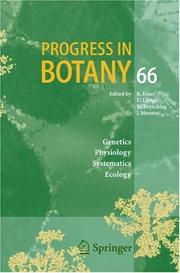 Cover of: Progress in Botany / Volume 66 (Progress in Botany)