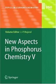 Cover of: New Aspects in Phosphorus Chemistry V by Jean-Pierre Majoral