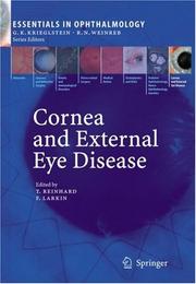 Cornea and external eye disease by Frank Larkin