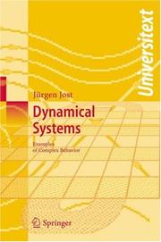 Cover of: Dynamical Systems