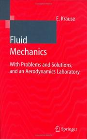 Cover of: Fluid mechanics: with problems and solutions, and an aerodynamic laboratory