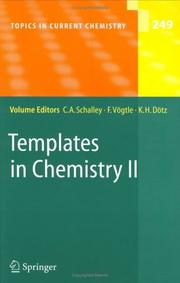 Cover of: Templates in Chemistry II (Topics in Current Chemistry) by 