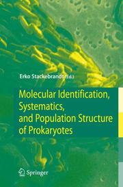 Cover of: Molecular Identification, Systematics, and Population Structure of Prokaryotes