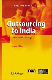 Book cover: Outsourcing to India | Mark Kobayashi-Hillary