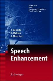 Cover of: Speech Enhancement (Signals and Communication Technology)