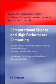 Computational science and high performance computing by Russian-German Advanced Research Workshop on Computational Science and High Performance Computing (2003 Novosibirsk, Russia)