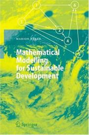 Cover of: Mathematical Modelling for Sustainable Development (Environmental Engineering) (Environmental Engineering)