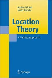 Cover of: Location Theory by Stefan Nickel, Justo Puerto