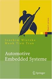 Cover of: Automotive Embedded Systeme: Effizfientes Framework - Vom Design zur Implementierung (Xpert.press)