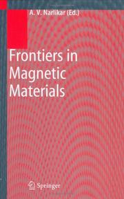Cover of: Frontiers in Magnetic Materials
