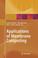 Cover of: Applications of Membrane Computing (Natural Computing Series)