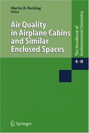 Cover of: Air Quality in Airplane Cabins and Similar Enclosed Spaces (Handbook of Environmental Chemistry) (Handbook of Environmental Chemistry)