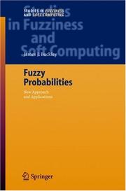Fuzzy Probabilities