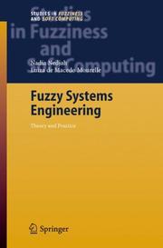 Cover of: Fuzzy Systems Engineering by Nadia Nedjah, Luiza de Macedo Mourelle