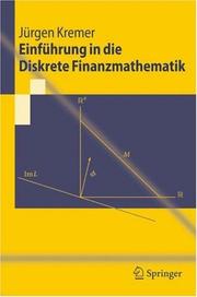 Cover of: Einführung in die Diskrete Finanzmathematik