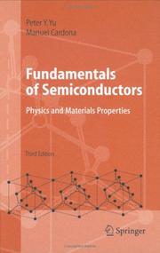 Cover of: Fundamentals of Semiconductors: Physics and Materials Properties