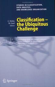 Cover of: Classification - the Ubiquitous Challenge by 