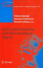 Cover of: Multi-point Interaction with Real and Virtual Objects (Springer Tracts in Advanced Robotics) by 