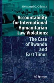 Accountability for International Humanitarian Law Violations by Mohamed Chande Othman