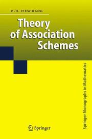 Theory of Association Schemes by Paul-Hermann Zieschang