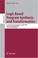 Cover of: Logic Based Program Synthesis and Transformation